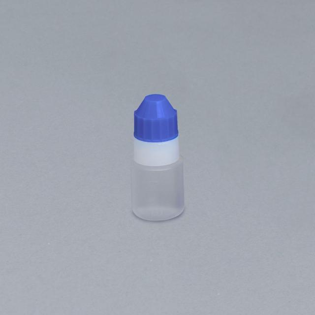 点滴容器フレッシュ1号（滅菌済） 本体：白 キャップ：紺 5CC（25ホンX10フクロイリ） 1箱 エムアイケミカル 08-3025-0206