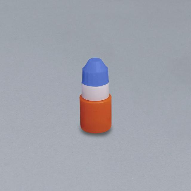 点滴容器フレッシュ1号（滅菌済） 本体：茶 キャップ：青 5CC（25ホンX10フクロイリ） 1箱 エムアイケミカル 08-3025-0219