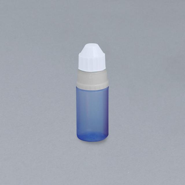 点滴容器ストッパー3号（滅菌済） 本体：コバルト キャップ：白 10CC（25ホンX6フクロイリ） 1袋 エムアイケミカル 08-3040-0511