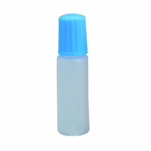 点滴容器ポリ点1号（滅菌済） 本体：白 キャップ：青 5CC（25ホンX12フクロイリ） 1箱 エムアイケミカル 08-3051-0201