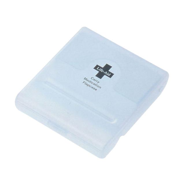 【12個セット】くすり携帯フラップケース ブルー（W90XD108XH25MM）  シンコハンガー 19-7250-02 5,157円