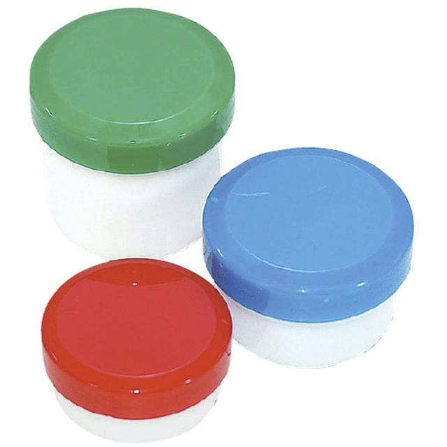 定量軟膏容器 キャップ：白 10030（20ML）200コイリ 1箱 金鵄製作所 23-5638-0301