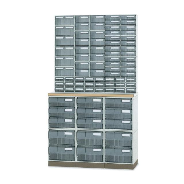 アンプル・外用薬キャビネット 透明 K-3201 1台 サカセ化学工業 01-3426-0001 131,789円