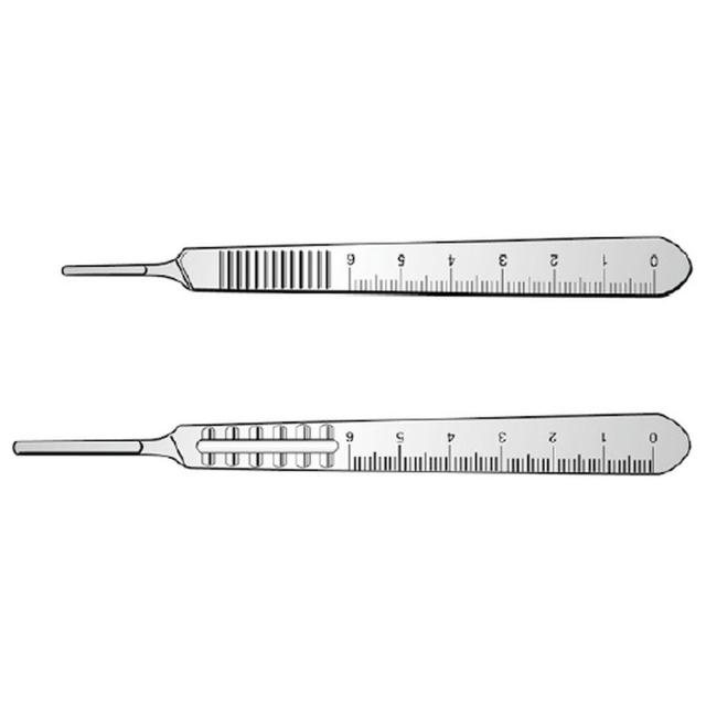 KAI替刃メスハンドル（ステンレス） M-3（NO．3） 10本入り1箱 カイインダストリーズ 05-3511-00 5,228円