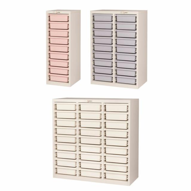 薬剤保管庫メディロックMLG（深型）ピーチ MLGC-327D（3レツ9ダン） 1台 宮成製作所 24-6973-0202の通販は