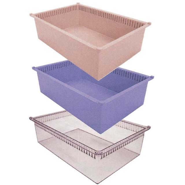 プラスチックトレー ブルー PT64-17 1枚 サカセ化学工業 01-2547-0202