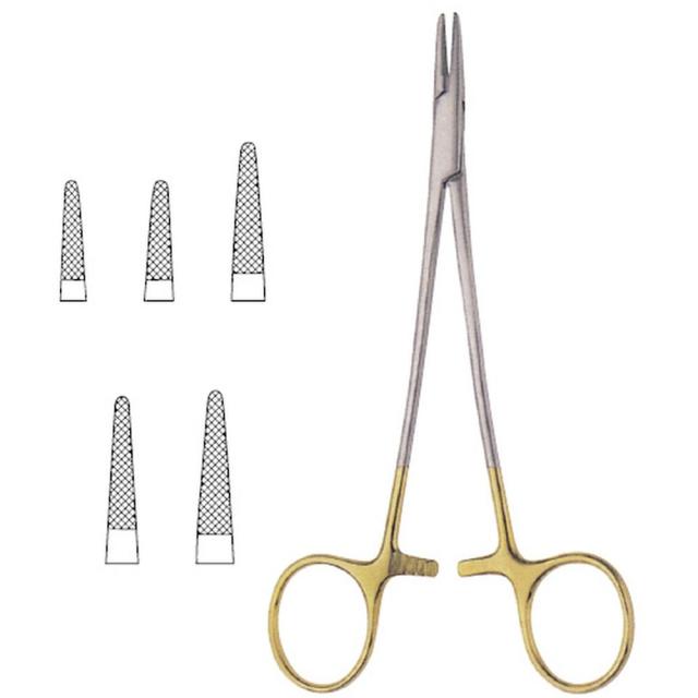 持針器（ヘガール氏）細部用チップ付 10．20．65（150MM） 1本 メディックスジャパン 05-2085-17の通販は