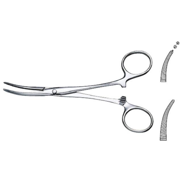 マイスコ止血鉗子（コヘル氏）反・無鈎 MY-9200BSB（145MMハズシ 1本 松吉医科器械 05-2141-01