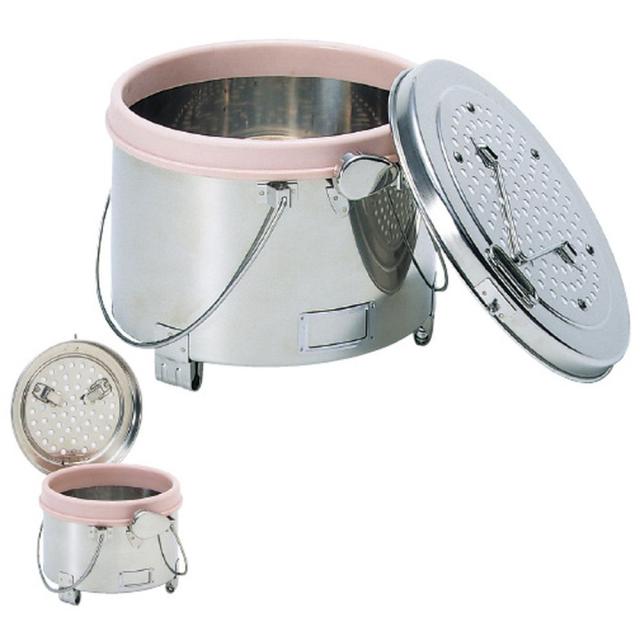 ニューカスト（丸型）18cm ホワイト ワンタッチトメ（フィルターシキ） 1個 片桐医科工業 23-5217-0003