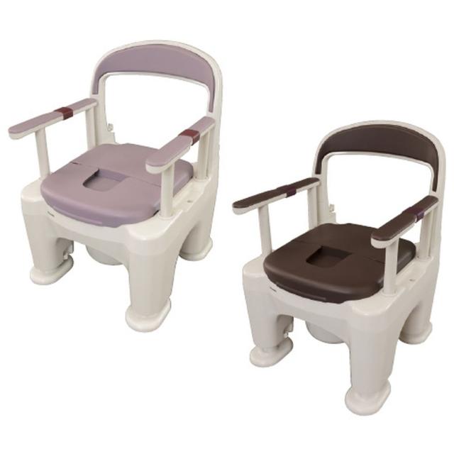 ポータブルトイレラフィーネ（標準） PN-L30200B（モカブラウン） 1台 パナソニックエイジフリー 24-4908-00