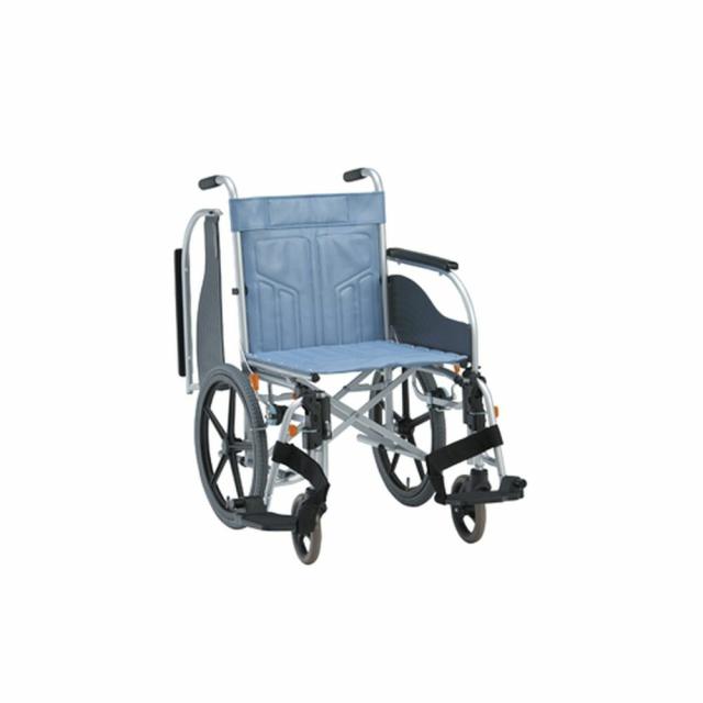 車いす（介助・スチール）背固定 CM-261 1台 松永製作所 24-7631-01