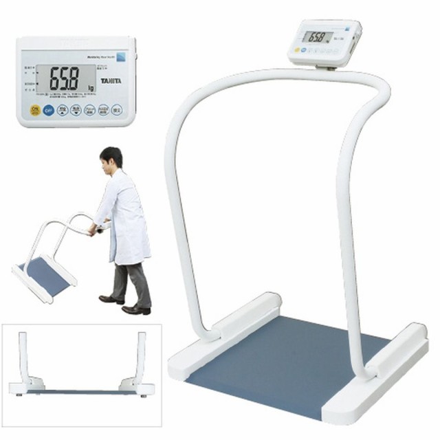 ハンドレール付体重計(検定品) 5区仕様 PH-550A 1台 タニタ 23-6886-0005の通販は