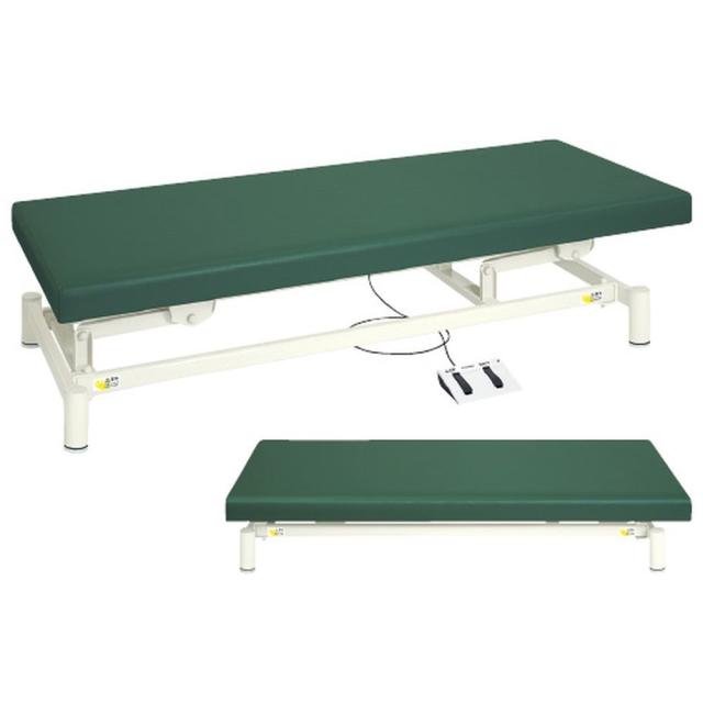 電動診察台（低床タイプ） ビニルレザーピンク TB-1151（60X190X35-73 1台 高田ベッド製作所 24-4982-0107の通販は