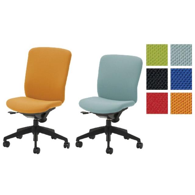 チェア（QRS）肘なし ブルー QRS-40BK（ハイバック） 1台 ノーリツイス 24-4124-0004の通販は