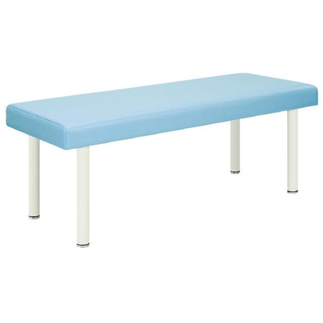 診察台（小児用） ビニルレザーライトブルー TB-183（60X160X55CM） 1台 高田ベッド製作所 24-4985-0506