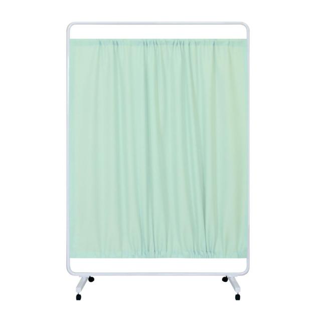 マイスコ衝立（独立）H1600mmグリーン MY-TP120AL（W1200MM） 1台 松吉医科器械 24-5610-0203