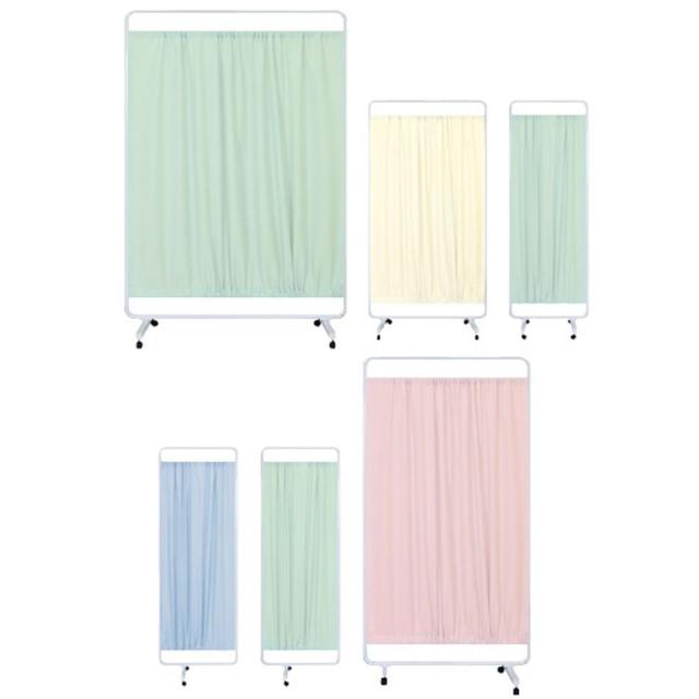 マイスコ衝立交換用カーテン グリーン MY-TP60CL（60X160ヨウ） 1台 松吉医科器械 24-5617-0003
