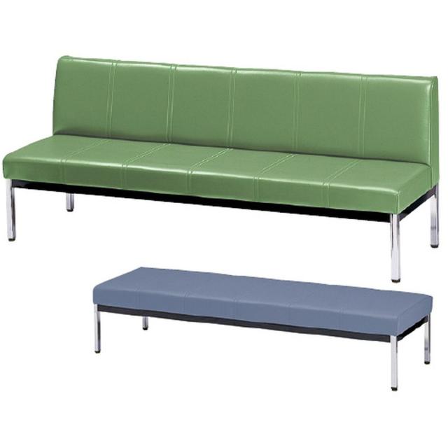 長イス（背付） ミルキーホワイト IB-15A（1500X580X725） 1台 ニシキ工業 23-2072-0101の通販は 39,563円