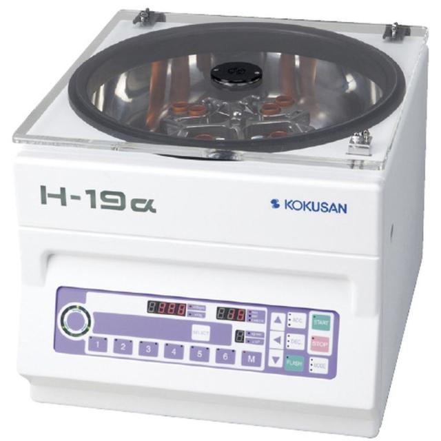 小型卓上遠心機 H-19α H-19A 1台 コクサン 23-6591-00の通販は