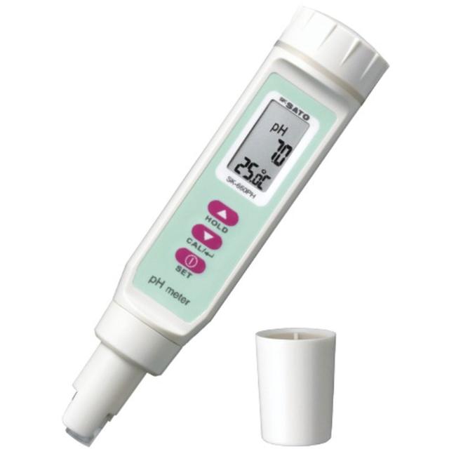 ペンタイプpH計 SK-660PH 1台 佐藤計量器製作所 24-3905-00