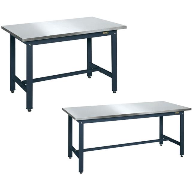 軽量作業台（ステンレス天板仕様） KK-127SU4DN（W120XD75 1台 サカエ 24-6888-01