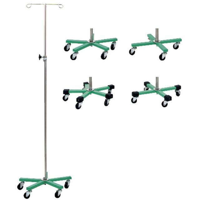 マイスコカラーガートル台（4脚）緑 MY-165GN-A（クッションツキ） 1台 松吉医科器械 01-4825-00の通販は