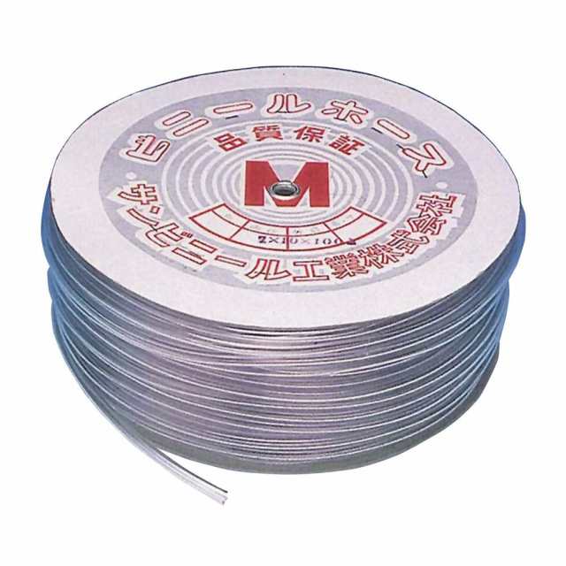 ビニールチューブ 6X10MM（100M） 1巻 サンビニール工業 22-2000-09