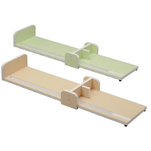 乳児用ベッド型身長計（ポリ化粧板） HJ-CY（90CM）クリームイエロー 1台 ツツミ 23-6881-03の通販は 16,930円