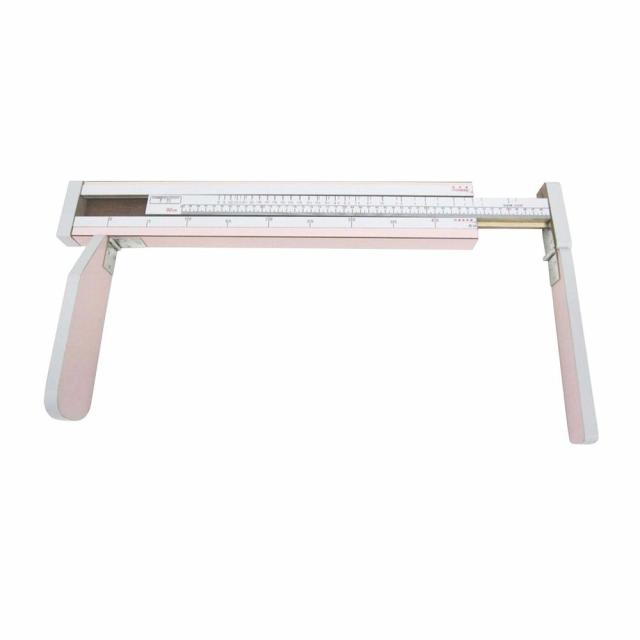 乳児用三ツ折型身長計 YS802-P（90CM）ピンク 1台 吉田製作所 23-6883-00
