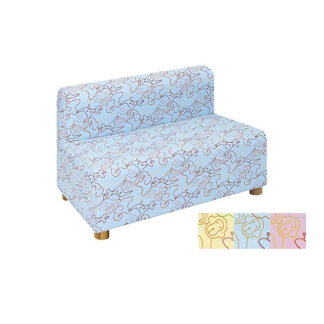 パークベンチ イエロー TB-815-03（160X47X55） 1台 高田ベッド製作所 24-7425-0501