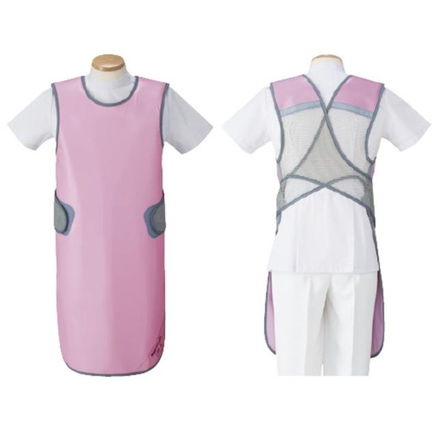 防護衣 シンプラークール ブルー MMA-25L（マジカルライト） 1枚 マエダ 19-3440-0702