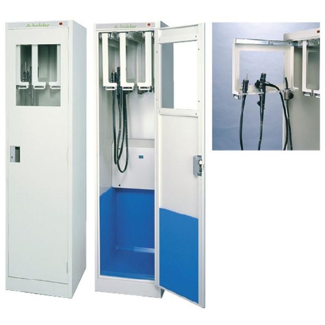 ファイバースコープ保管庫 DM-FS-4（4ホンガケ） 1台 大信工業 19-3645-06