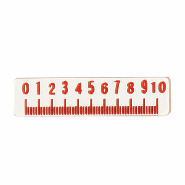 X線メジャー 10CM（メモリ2MM） 1個 フレア 24-4485-00の通販は