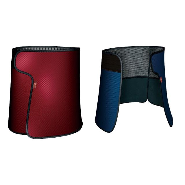 ワンダーライト 巻スカート ブルー WSW5-25L 1枚 マエダ 24-6254-0201