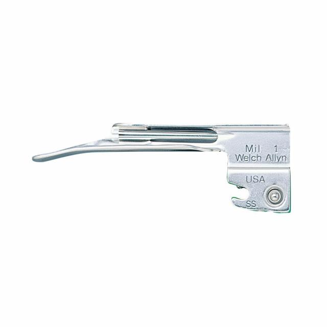 WA喉頭鏡ブレード（ミラー型） 68061（サイズ1）80MM 1個 ウェルチ・アレン・ジャパン 11-2567-03