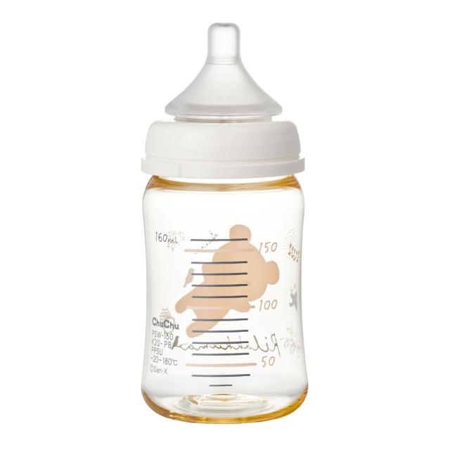 【まとめ買い】チュチュ プラスチック哺乳瓶 リラックマ マルチフィット広口 160ml 50個 ジェクス Chu Chu 哺乳瓶 哺乳びん 日本製 全月齢対応 母乳 授乳_3