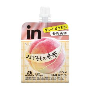 森永製菓」 inゼリーフルーツ食感もも 150ｇ 6個セット - ゼリー飲料