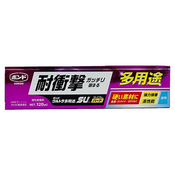 コニシ ウルトラ多用途SU プレミアム ハード 120ml クリア