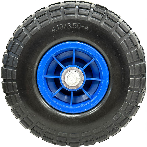 即日出荷 シンセイ アルミハウスカー 10インチ ノーパンクタイヤ TC4525AL-PU_2