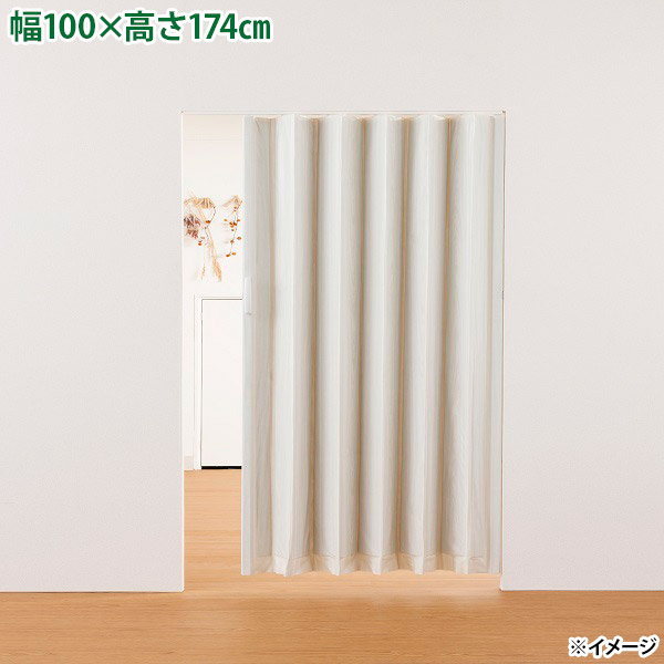 直送 日時指定不可 フルネス 木目アコーデオンドア L5560 ホワイトウッド 北海道・沖縄・離島配送不可