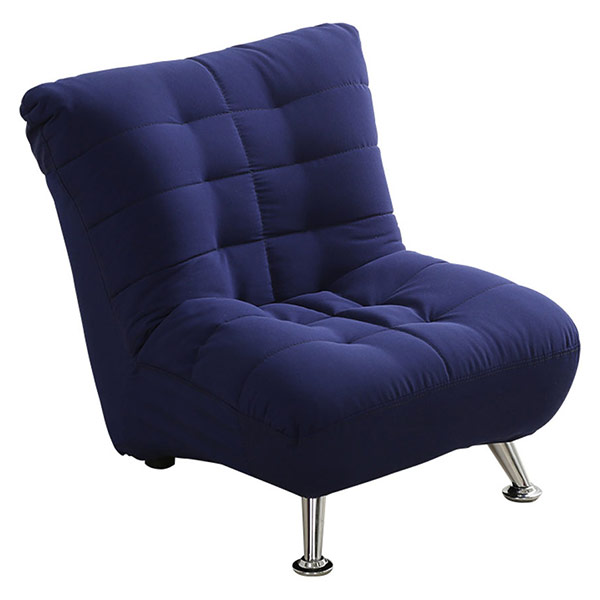 直送 日時指定不可 アーバン通商 URBAN リラックスソファ1人掛け S-3166-1P ブルー 沖縄・離島配送不可