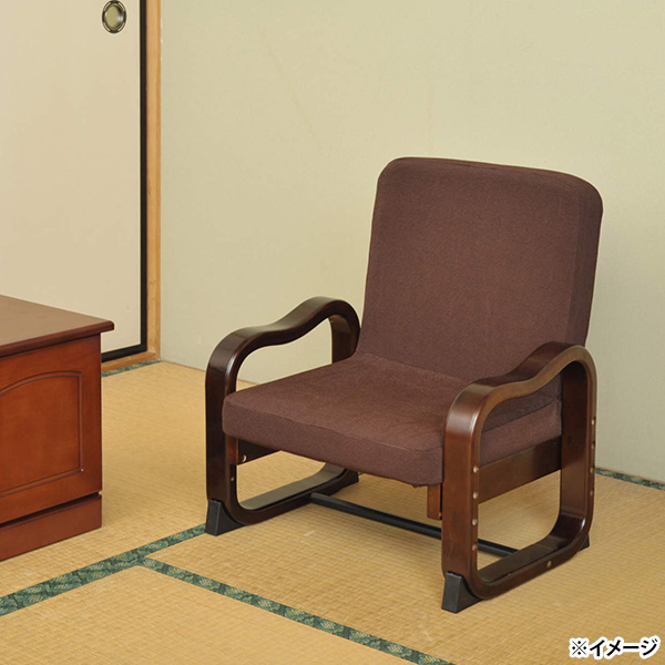 即日出荷 山善 YAMAZEN 優しい座椅子 SKC-56H(DBR) ダークブラウン_2