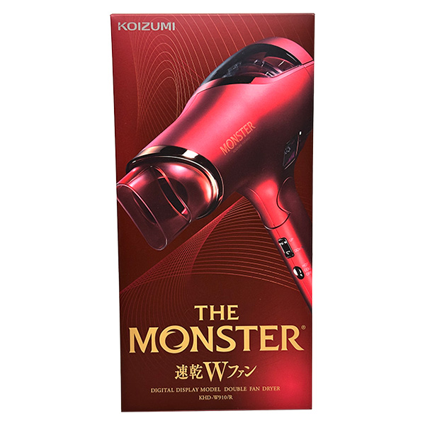 KOIZUMI 小泉成器 KHD-W990/K(ブラック) BLDCダブルファン