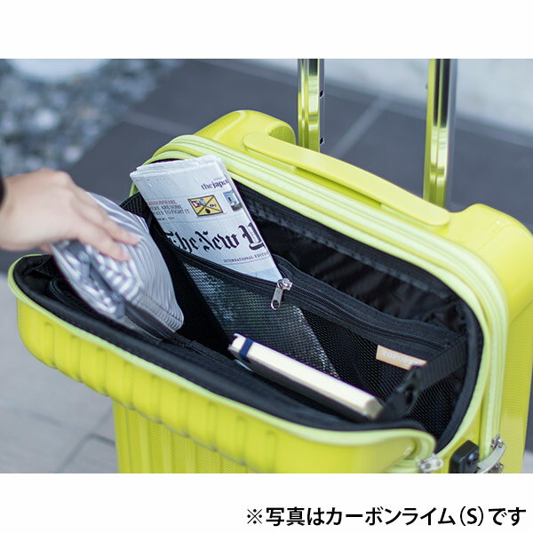 直送 日時指定不可 協和 アクタス トップオープンジッパーキャリー M カーボンブルー 74-20322 沖縄・離島配送不可_5