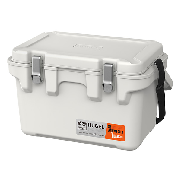 即日出荷 アイリスオーヤマ HUGEL 真空断熱クーラーボックス 20L アッシュホワイト VITC-20R