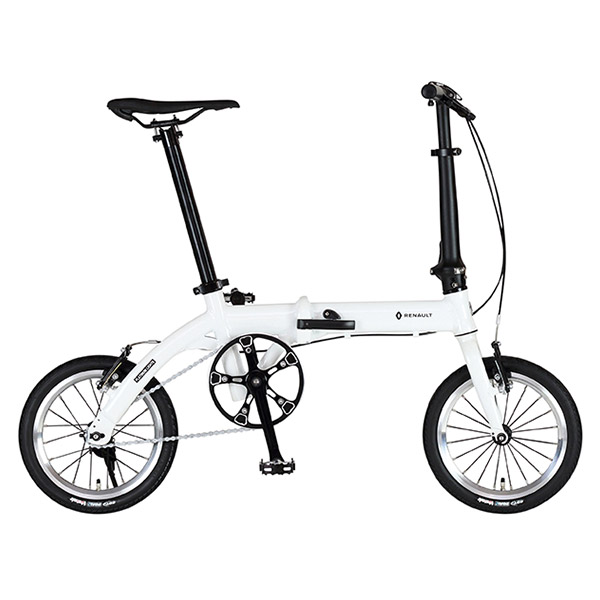 RENAULT ルノー 14型 折畳み自転車 PLATINUM LIGHT6 プラチナライト6 ホワイト 11285-12 沖縄・離島配送不可｜au  PAY マーケット