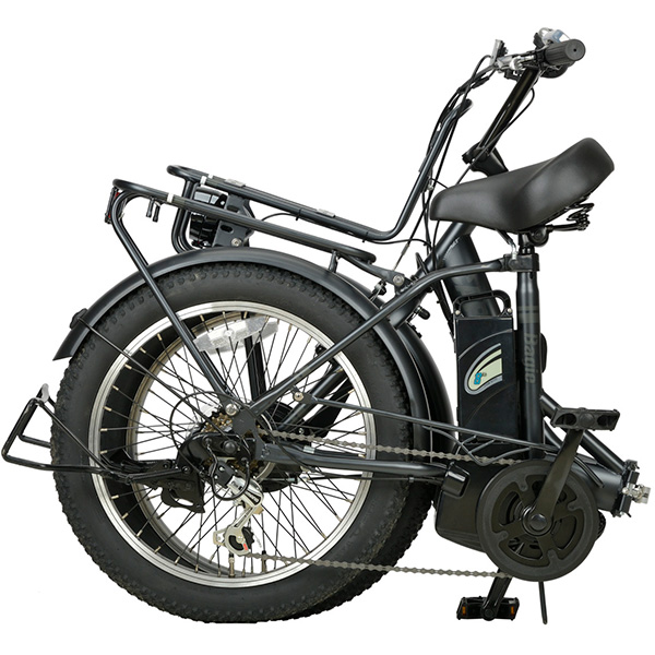 キャプテンスタッグ CAPTAIN STAG eバーギー電動FDB206 マットブラック 折畳み自転車 20型 YG-1502 沖縄・離島配送不可_2