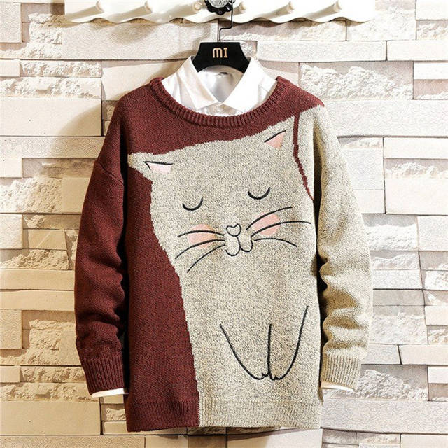 ニットセーター ニット メンズ 猫柄 トップス セーター クルーネック 長袖セーター 秋冬 メンズファッション 冬物の通販はau Pay マーケット Rumieru ニットセーター ニット メンズ 猫柄 トップス セーター クルーネック 長袖セーター 秋冬 メンズファッション 冬物の通販はau Pay マーケット Rumieru