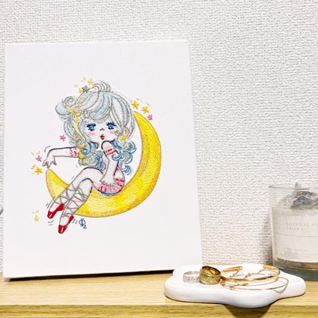 水森亜土 刺しゅうキャンバスアート 亜土ちゃん グッズの通販はau PAY