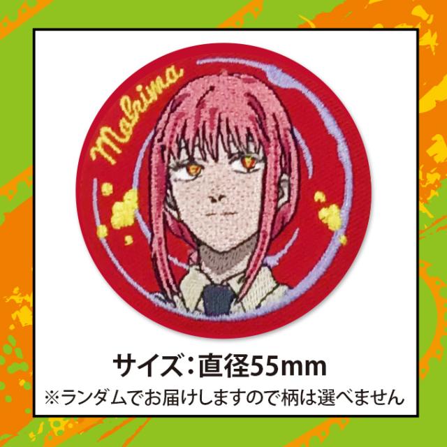 チェンソーマン 刺繍缶バッジ プレゼント アクセサリー キャラクター